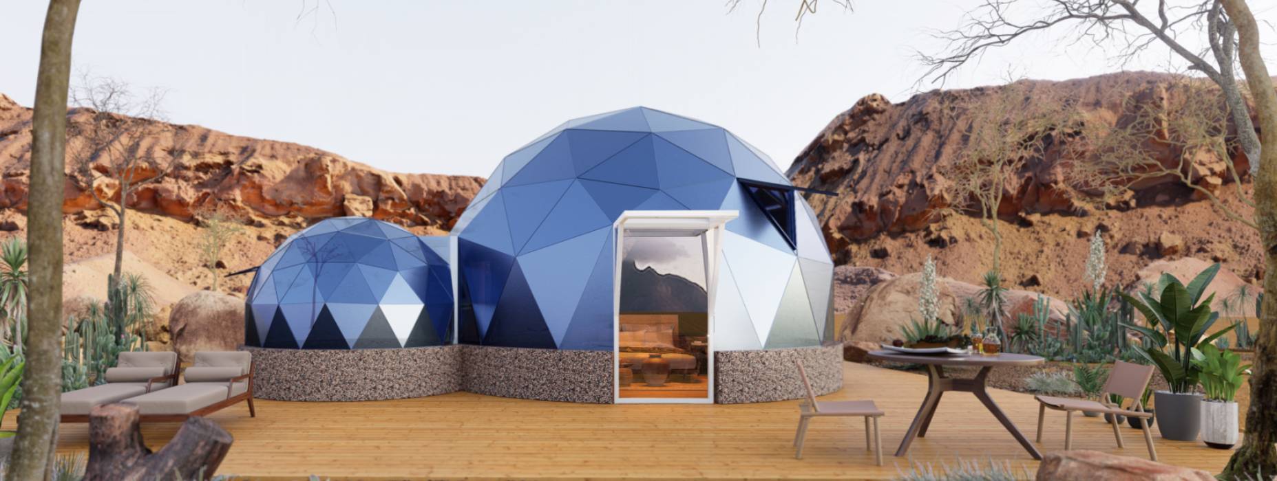 枣阳市球形智能光伏玻璃星空房